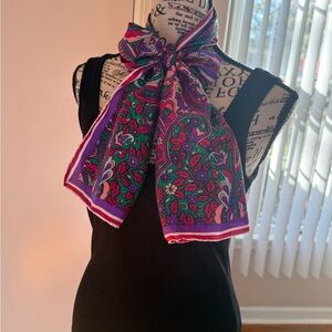 Vibrant Paisley scarf